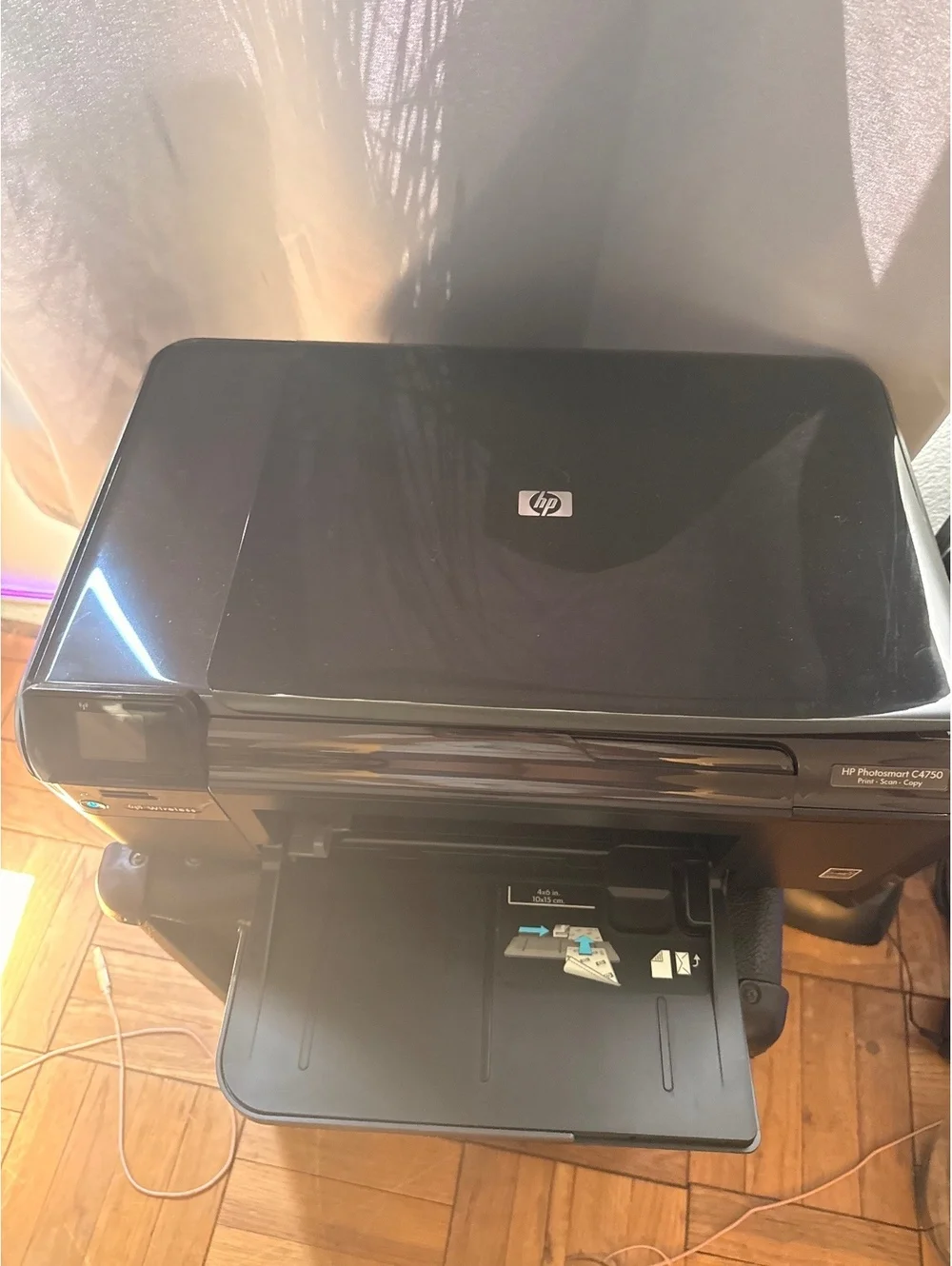 HP Photosmart C4750 All-In-One Printer - Print, Scan, Copy